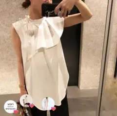 yori ノースリーブ　シャツ　ブラウス