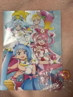 映画プリキュアオールスターズFクリアファイル、プリキュアクセサリーズ　ネックレス