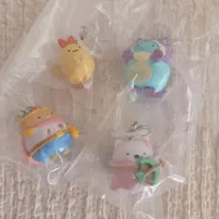【新品未開封】 めじるしアクセサリー すみっコぐらし コンプリート 4種類セット
