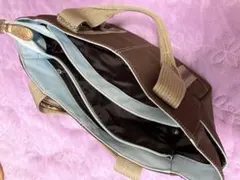 ブラウン　　トートバッグ　収納抜群♪