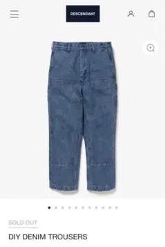 DESCENDANT DIY DENIM TROUSERS WTAPSのサムネイル