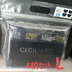 ☆　CECILMcBee　ショーツ(パンツ)　下着　4枚セット　Lサイズ　新品