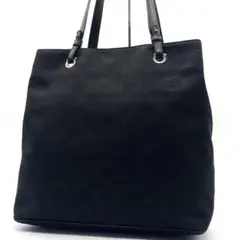 極美品✨フェラガモ トートバッグ ガンチーニ 総柄 ショルダー 肩掛け ブラック