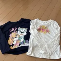 GAP 長袖Tシャツ 2枚セット 105cm 110cmのサムネイル