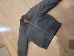 グレー MA-1ジャケット 100cm