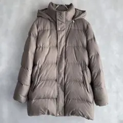 美品✨ジムフレックス　ダウンジャケット　グレーカーキ　サイズ14 M相当