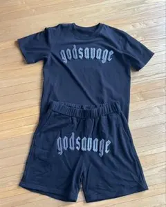 とも様専用【セットアップ】ゴットサベージ godsavage ピンク - メルカリ