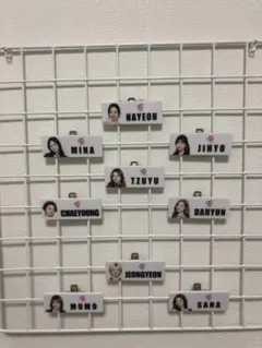 #TWICE ネームプレート 9人セット