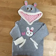 ミキハウス　パーカー　90