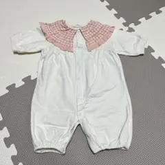 美品　futafuta　ツーウェイ・ドレスオール 50-70