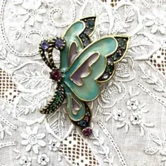 Anna Sui アナスイ　蝶のブローチのサムネイル