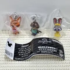 ズートピア2 めじるしアクセサリー ニック ジュディ ニブルズ 3種セット