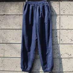 90's~00's NIKE ロゴ刺繍 2枚生地 古着 ナイロンパンツ