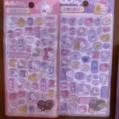 Hello Kitty ボンボンドロップシール2枚硬いタイプ