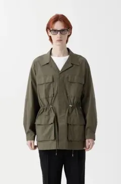 BELPER ベルパー gathered nylon shirt ナイロンシャツ - メルカリ