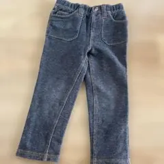 デニム風ストレッチパンツ