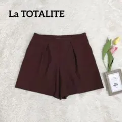 LaTOTALITE ラトータリテ タックショートパンツ サイズ40のサムネイル