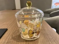 곰돌이 푸 クリア小物入れ 蓋つき