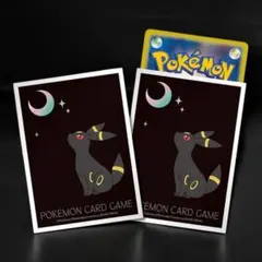 ポケモン デッキシールド 月明かりとブラッキー 64枚入 スリーブ 未開封