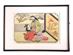 絹本 手書き 春画 艶本 わじるし わ印 和本 浮世絵 - メルカリ