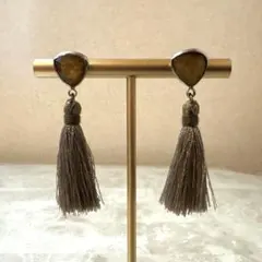 Ane Mone タッセルピアス