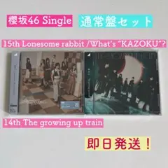 櫻坂46 シングル 通常盤 14th 15th 2枚セット