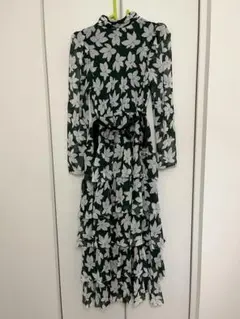 -JASPAL-花柄ロングワンピース