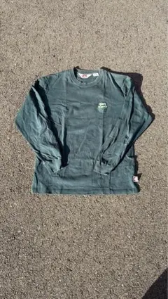 BEN DAVIS ロングスリーブ Tシャツ ダークグリーン