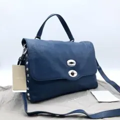 新品 タグ付き ザネラートポスティーナ M デイリー ブルーペレス 