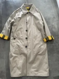 MACKINTOSH トレンチコート ベージュ チェック リバーシブル
