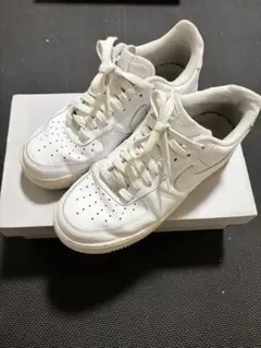 Nike Air Force 1 ’07 ホワイト ローカット 箱付き 中古