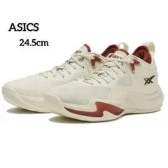 【24.5cm】asicsノヴァサージロー2 IVORY/CHILI F
