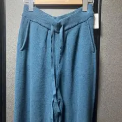 JAVAリブニットパンツワイド☆