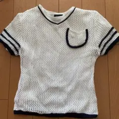 130cm コムサイズム半袖シャツ