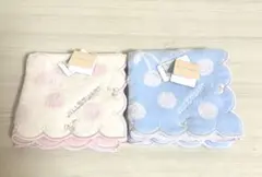 ジルスチュアート　タオルハンカチ2枚セット
