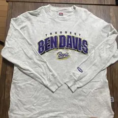 BEN DAVIS 長袖スウェット グレー Mサイズのサムネイル