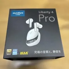 soundcore Liberty 4 Pro ワイヤレスイヤホンパールホワイト