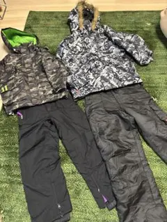子ども用スノーウェアセット　150と120