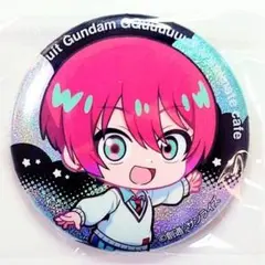 マチュ　ミニキャラ　グリッター缶バッジ　アニメイトカフェ　ジークアクス　ガンダム