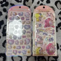 コットンパフィー ウォーターインシール キティ サンリオ