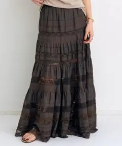 新品★ L'Appartement TIERED LACE SKIRTのサムネイル