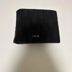 Dior オブリーク 二つ折り財布 ブラックのサムネイル