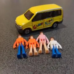 トミカ ミニカー 特注トミカタウンプラキッズセット ステップワゴン人形付のサムネイル