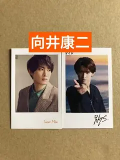(レア)(CD購入特典) 向井康二チェキ風カードセット