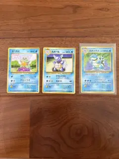 値下げ相談してください！ポケモンカード 旧裏面 カメックスまでの進化ライン 値下げ相談してください！ポケモンカード 旧裏面 カメックスまでの進化
