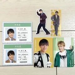 河下楽 トレカ 学生証 ステッカー まとめ売り