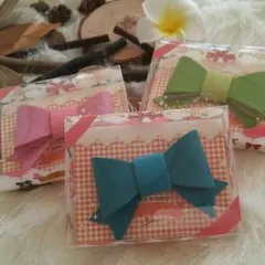 韓国製リボン型♪イヤホンコード収納ホルダー