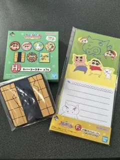 クレヨンしんちゃん メモ帳 コースター セット
