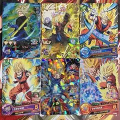 sdbh 孫悟空 ゼノ 超サイヤ人 6枚セット①