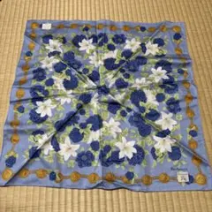 【新品】Burberrys 花柄 ハンカチ50cm